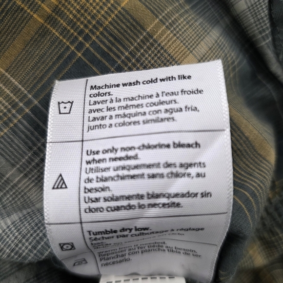 Carhartt Relaxed Fit XL Flannel Shirt Men's Plaid Long Sleeve Workwear - Picture 11 of 12